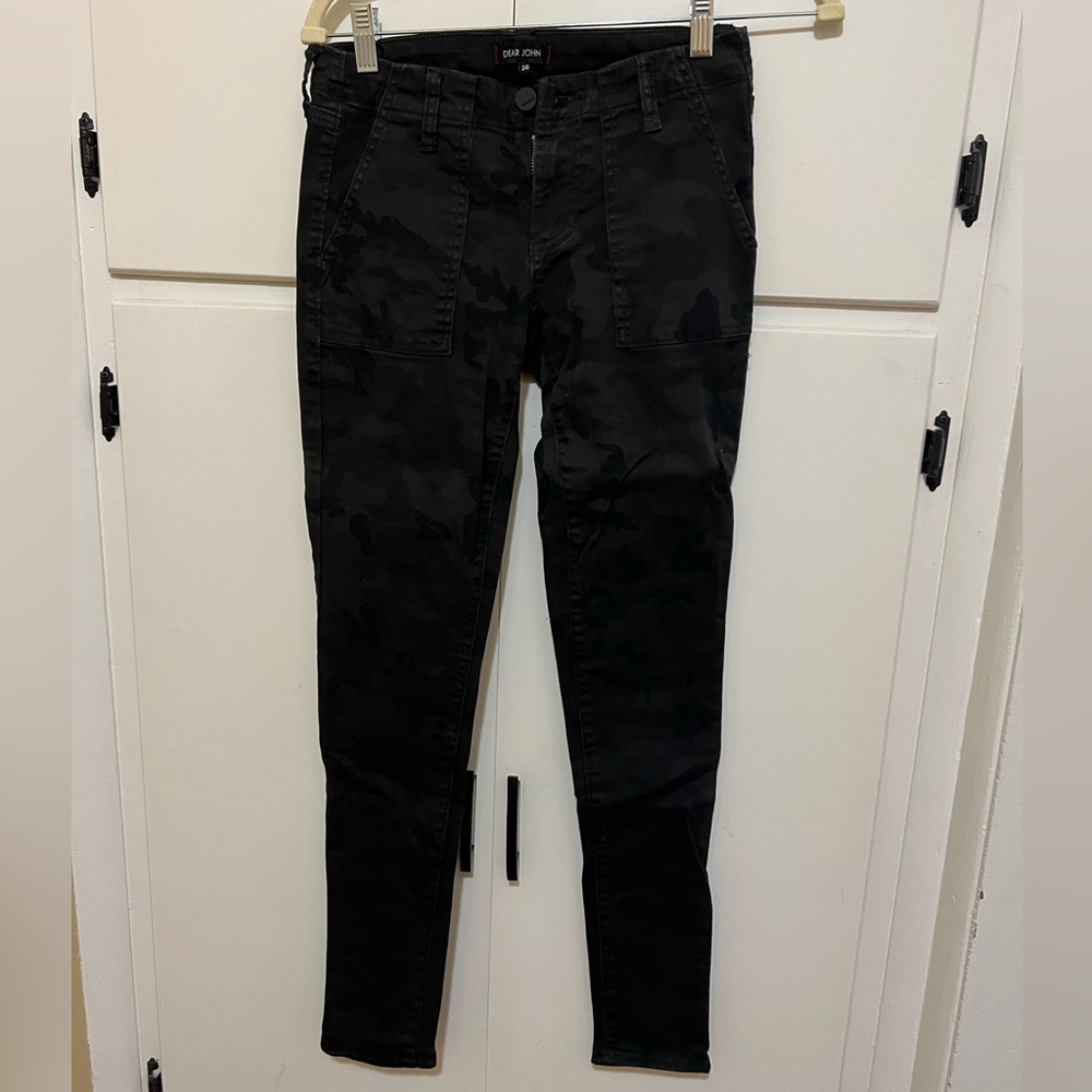 Dear John Camo Skinny Jeans